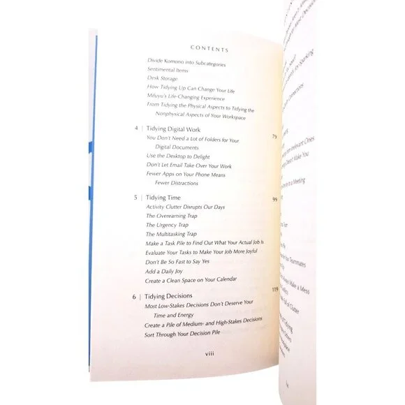 Joy At Work Hardcover Book Marie Kondo Scott Sonenshein Tidying Up KonMari Focus - Picture 3 of 3